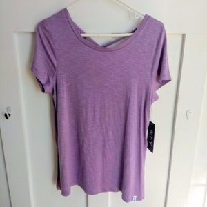 NWT Andrew Marc Strappy V-Neck Performance Sz M